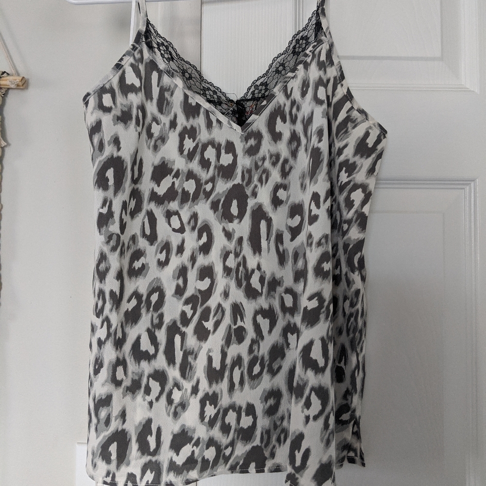 Leopard cami